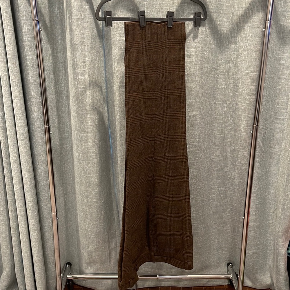 Black Brown 1826 - Wool Dress Pants - Brown - New - 42 x 30